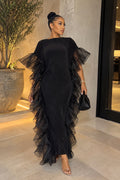 Midnight flutter dress