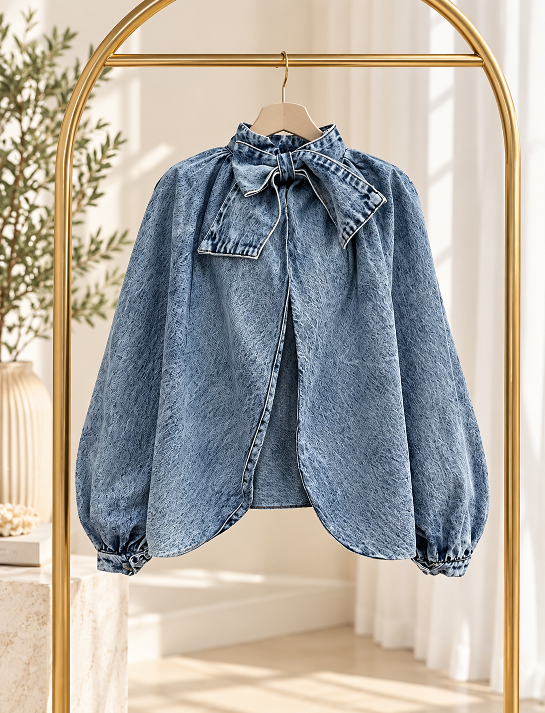 Daisy denim top
