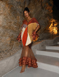 Earth tone dress (Pre-order)