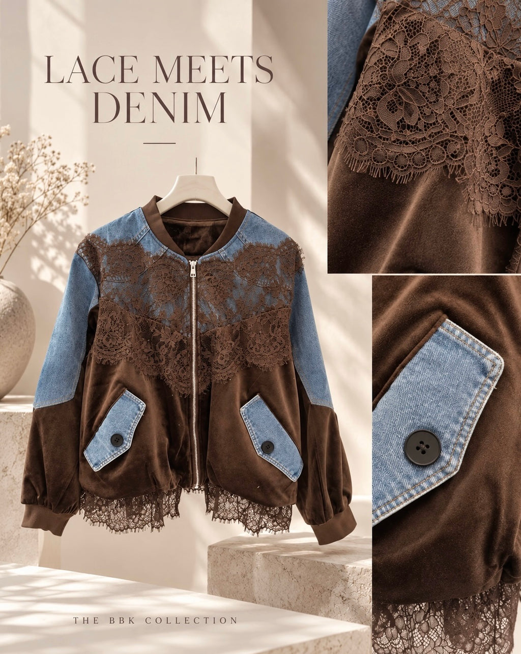 Brown sugar | bomber jacket (Pre-order)