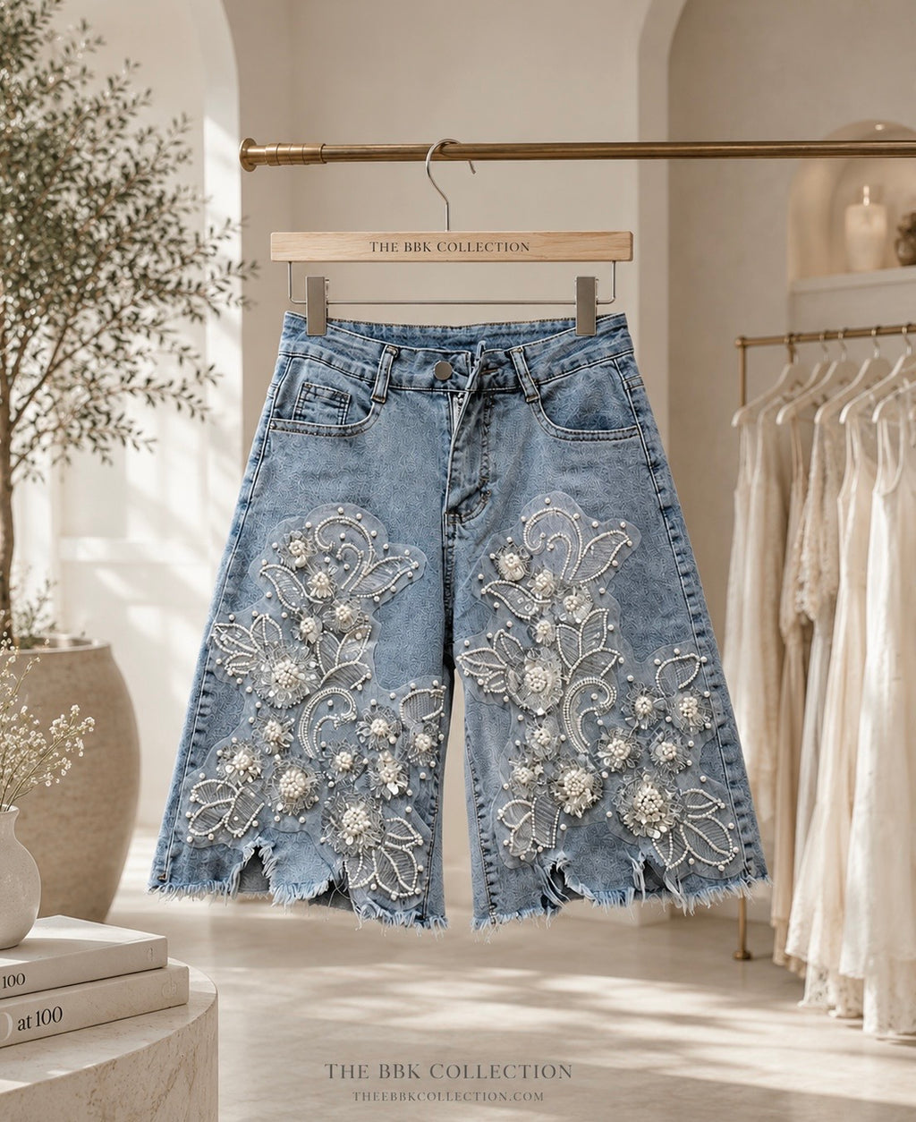 Embellish Bermuda shorts (Pre-order)