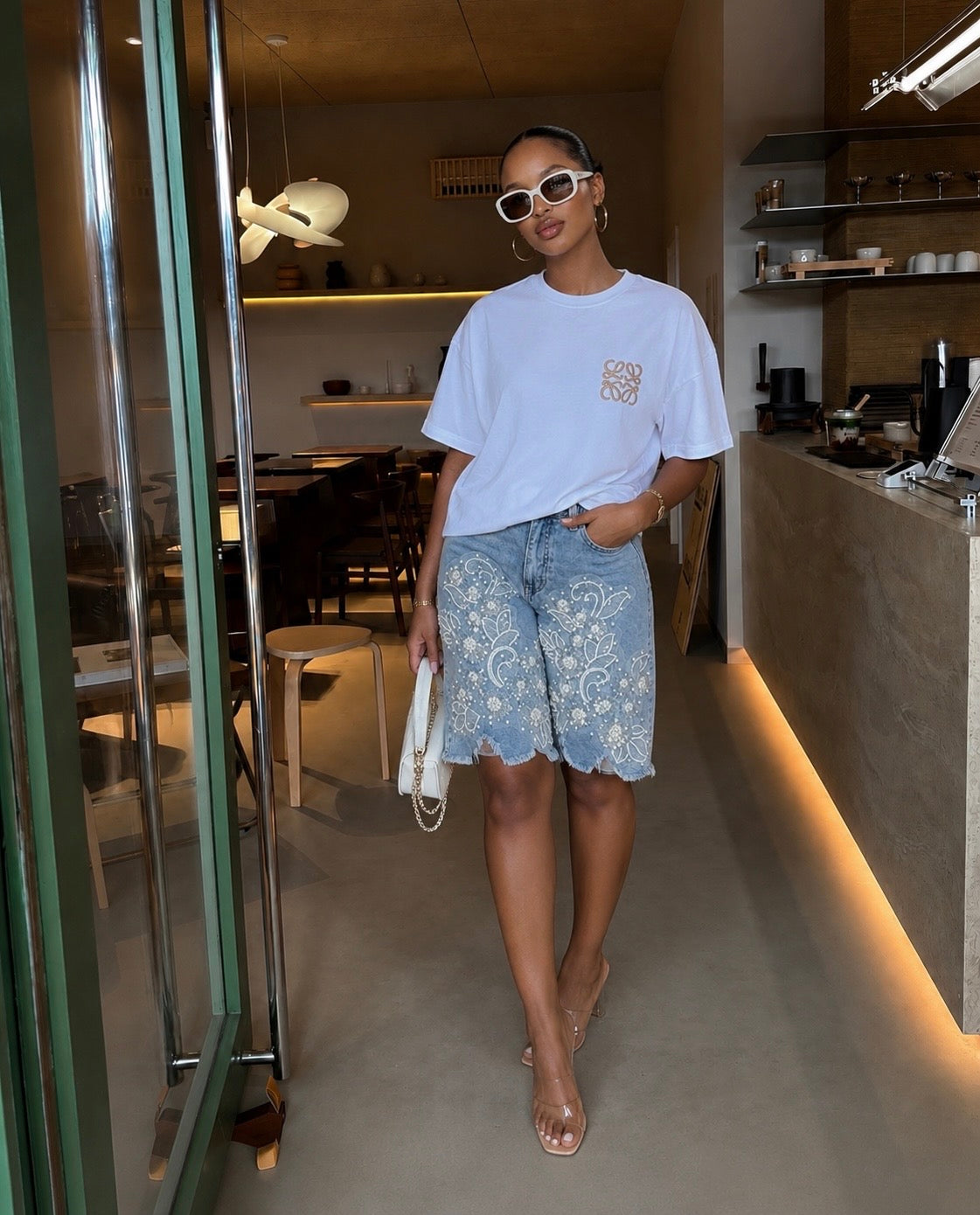 Embellish Bermuda shorts (Pre-order)